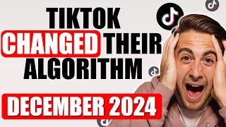 TIKTOK ALGORITHM UPDATE EXPLAINED FOR DECEMBER 2024 (How To Get Followers On TikTok FAST)