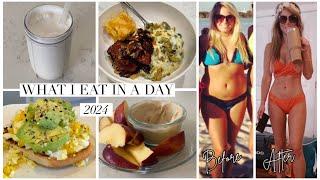 What I eat in a day 2024 | easy low carb meals to lose weight