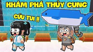 SAMMY THỬ THÁCH 24H KHÁM PHÁ THỦY CUNG SIÊU TO KHỔNG LỒ CÙNG MÈO SIMMY TRONG MINI WORLD