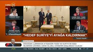 Yağmur Yıldız ile "Temsil Heyeti" / - "Hedef Suriye'yi Ayağa Kaldırmak" – 19 12 2024