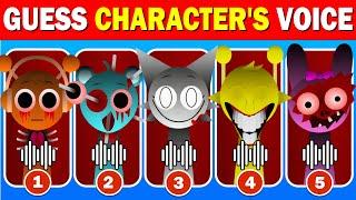  IMPOSSIBLE! Guess The Sprunki Characters By Their VOICES! | Incredibox Sprunki Quiz | Holly Quiz