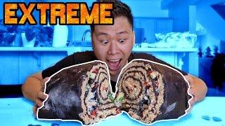 DIY GIANT SUSHI ROLL!! (100+ LBS)