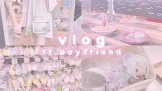 dating vlog with my boyfriend  // shopping, gacha, project sekai, food