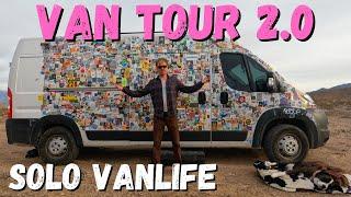 VAN TOUR 2023 | Pros & Cons | Ram Promaster | DIY Van Build