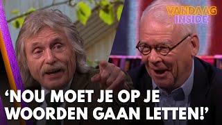 Johan waarschuwt bargast: 'Nou moet je op je woorden gaan letten!' | VANDAAG INSIDE