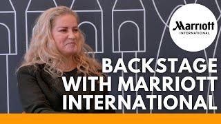 Backstage with Marriott International || Interviewed by Cadent