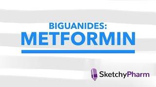 ANTIDIABETIC DRUGS | BIGUANIDES | METFORMIN | SKETCHY PHARMACOLOGY ©