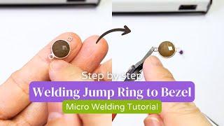 32.  How to Attach Jump Rings To Bezels - Making Connectors - Free Permanent Jewelry Training