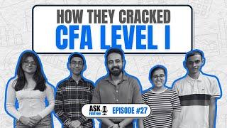 How They Cracked CFA Level - I ? | Ask FinTree #27