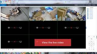 Hiseeu wireless camera system to connect the system on IE browser