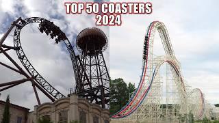 Top 50 Roller Coasters in the World in 2024