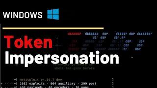 Token impersonation | Active Directory | Windows Privilege Escalation | Cyber Security for Beginners