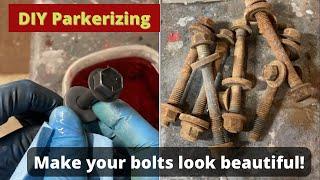 DIY parkerizing: Make your rusty bolts look beautiful