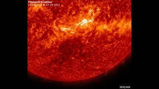 Filament Eruption and Earth Directed CME (4/21/2023)