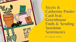 Sizzix & Catherine Pooler | Using Scraps for Simple Cards