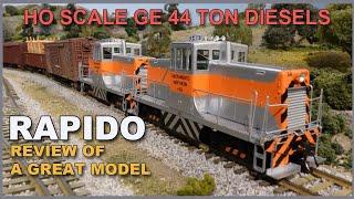 NEW GE 44 TON DIESELS FROM RAPIDO