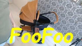 Детская коляска FooFoo. 2/1.Честный обзор.Полная трансформация от владельца.Baby carriage FooFoo.