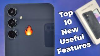 Samsung Galaxy A55 5G Top 10 Useful Features | Top 10 Tips & Tricks 