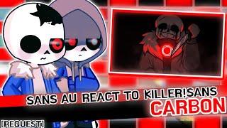 Sans AUs React To Killer!Sans Carbon // GachaLife2 // [Request]