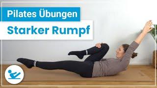 Pilates Übungen  - 10 Minuten für eine starke Rumpfmuskulatur und Körpermitte