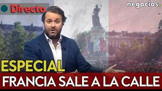 DIRECTO | FRANCIA SALE A LA CALLE: MANIFESTACIONES ANTE LA CONVULSIÓN POLÍTICA TRAS LAS ELECCIONES