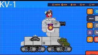 super tank rumble creations cartoon tanks KV 1