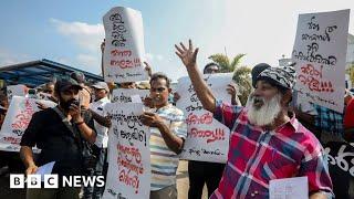 Sri Lanka government delays paying certain state sector employees' salaries - BBC News