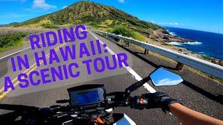 Riding in Oahu HAWAII  | BEAUTIFUL scenery | How to rent a bike and showing you the best routes!!