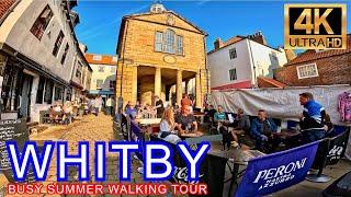 Whitby, Full Town Tour August 2024, 4K #asmr