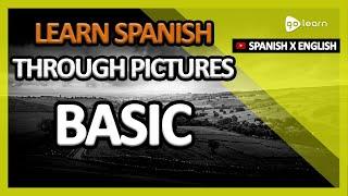 Learn Spanish Through Pictures |Spanish Vocabulary Basic | Golearn