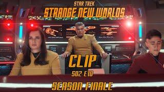 CLIP STAR TREK STRANGE NEW WORLDS 2X10 4K "HEGEMONY" SEASON 2 EPISODE 10 2.10 PROMO SEASON FINALE