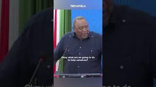 Uhuru Kenyatta: Don't Cry Because Of Trump's Policy