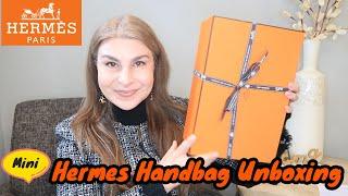 Hermes Mini Handbag Unboxing Hermes Leather Appointment Hermes Mini Bolide WIMB | OxanaLV