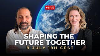 Shaping the Future Together   LIVE with Nassim Haramein and Sarah Amne