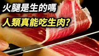 豬肉不能生吃，為何火腿可以? 拆封直接吃就是吃生豬肉嗎? 生食肉類 金華火腿 伊比利亞火腿 豬肉牛肉 生魚片刺身 壽司 三分熟牛排 莎樂美腸