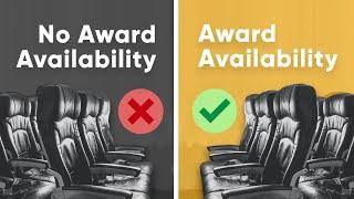 Miles and Points Award Availability Explained + Tips