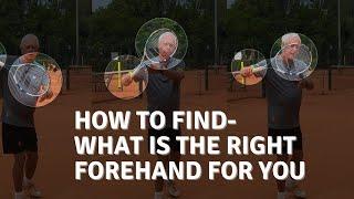 Which FOREHAND is the right technique for you?