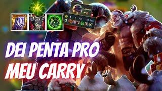 NERF NÃO FEZ NEM COSQUINHA NO BRAUM - LoL Wild Rift Gameplay