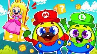 Lost in Mario's World  || Fun Kids Cartoons by Pit & Penny Stories 