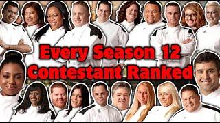 Hell's Kitchen - Ranking EVERY Season 12 Chef