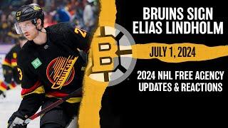 How Elias Lindholm Will Fit Into Bruins Offense