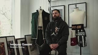 Imtayaz Qassim, Founder and Designer at Bespoke Boxing, Designs Tyson Fury's Fight Outfit