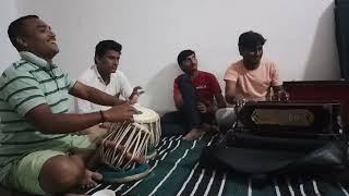 pintu kale ji harmoniyam on tumhe Dil lagi bhul jani padegi,tabla Ajay chavhan.