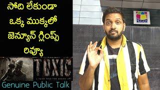 Jabardasth Mahidhar Review On Toxic Birthday Peak | Yash | Toxic Birthday Peak Review | Public Talk