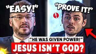 David Wood SCHOOLS Alex O'Connor FACE-TO-FACE in DEBATE | Jesus Never Claimed to be God?