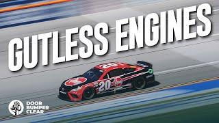"Who is hellbent on giving us less horsepower?" | Door Bumper Clear