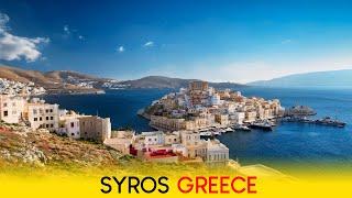 Exploring Syros, Greece Highlights in This Walking Tour 4K