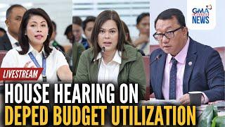 LIVE: VP Sara Duterte at the House hearing on OVP and DepEd budget utilization | GMA Integrated News