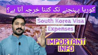 Total Expenses on South Korea Visa | کوریا جانے کا کتنا خرچہ آجاتا ہے