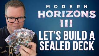 FIRST LOOK | Let's Build A Modern Horizons 3 Sealed Deck | Magic: The Gathering Prerelease #ad